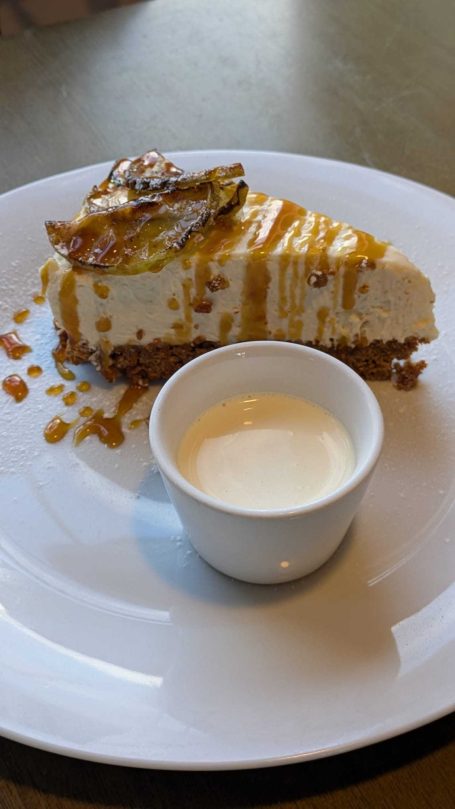 Desserts at The Sorrel Horse Inn at Shottisham, Suffolk